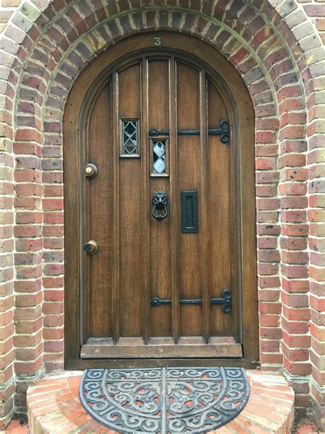 modern tudor door